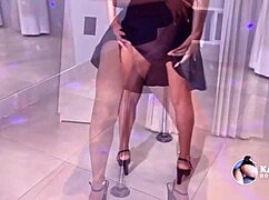 Did you see that latina dancing with big ass getting filled?