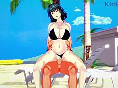 tatsumaki and fubuki intense sex with old man in one-punch man hentai