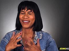 black goddess jenna foxx indulges in solo masturbation with her big tits