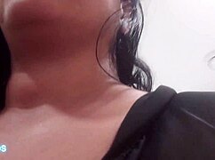 Big Tits Bent Over for Security's Black Cock in Bathroom