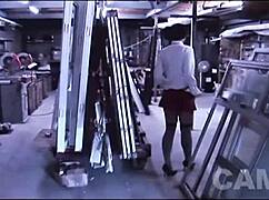 New chubby colleague gets anal fucked in roleplay