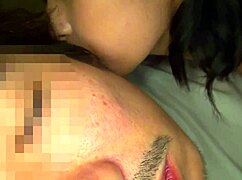 20 nagasaki kaede masturbates with vibrator while watching porn.