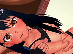 Nagatoro Gets Handjob After Sport in Hentai