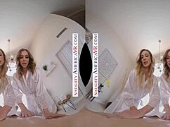 First Massage With Hot Blondes Aiden Ashley And Tiffany Watson