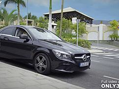 Hot Mercedes turns Angelika Grays juicy for cock