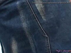 Busty babe feels ecstasy pulling speculum and masturbating before revealing wet pussy