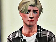 huge ass clashes with monster cock in yaoi sims hardcore