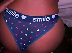 Doing it at her grandparents' place, keep it quiet! Shhh, don't get caught!