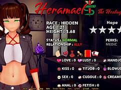 I watched a cosplay milf nurse with big tits in a hospital scene. It’s Champion of Realms 1.