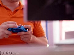 Dane Jones and Big Ass Big Tits Italian Megan Fiore Meet Big Dick Gamer BF