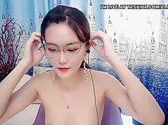 i can't stop watching this cute asian student with her sexy body