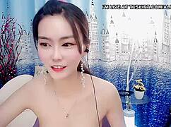 i can't stop watching this cute asian student with her sexy body