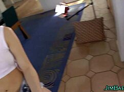 does this slutty teen 18+ blow your fat cock like she does the old brit's?