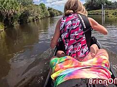 hey, that blonde babe rides my jetski hard and gets pounded under the bridge in pov style 😏