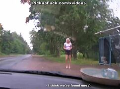 Hard Sex With 18 Year Old Blonde In Public Pickup Outdoor Reality Scene