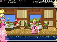 Peach's Intense Train Ride