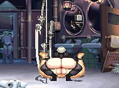 I’m hooked on this Hentai Mugen Futa 2B display!