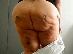 Slow Motion Worship of Misfitangel's BBW Ass and Tits