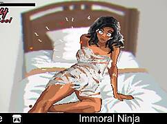 immoral ninja with erotic oral comedy 😈