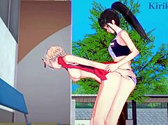 Chisato Nishikigi And Takina Inoue Intense Futanari Sex - Lycoris Recoil Hentai