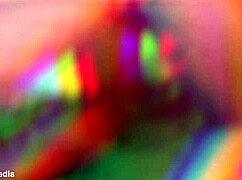 man, this kinky blonde gets hard fisting and face fucking like a wild beast 😈