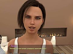 Blonde babe rides monster cock in 3D cartoon hardcore scene