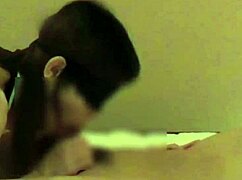 Homemade Asian Girlfriend in Chinese Dress Delivers Intense Handjob and Blowjob to Ejaculation