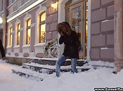 casual teen stasya stoune enjoys free love sex with amateurs