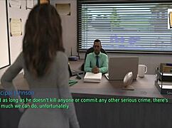 Wife And Stepmother In Intense Cartoon Scene