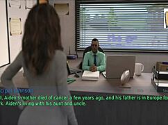 Wife And Stepmother In Intense Cartoon Scene