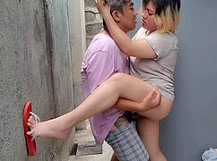 damn, fuckin' my step sister in law outdoor was wild