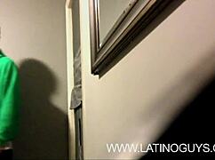 Uninvited Guest Caught Spying Through Gloryhole in Private Home