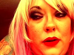 chubby brit domme tina snua enjoys a superking cigarette while chatting