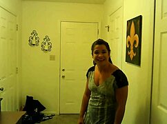 Loan shark mess - cuckold bf watches brutal throat slamming