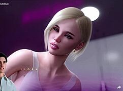 i watch my stepsis get a huge cumshot on her tight pussy in this 3d game