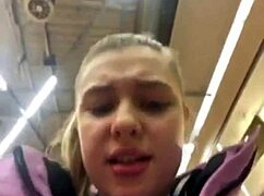 damn, public fucking with close-up ass action!