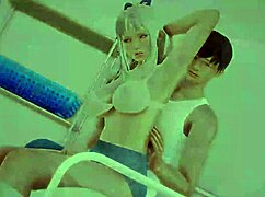 i'm playin waifu academy with elizabeth laroche, seein her big tits an curvy body