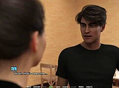 In Westview Academy part 7, does she squirt on big tits?