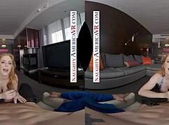 penny pax teases with her big tits in virtual reality fucking