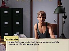 In bound to college 01, i meet my new gay roommate in a cute outfit with a big cock.