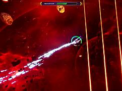 Oh wow, that hot robot slut is sucking my dick in space!