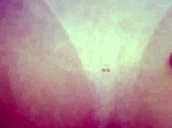 Amateur Husband and Wife in Sheer Red