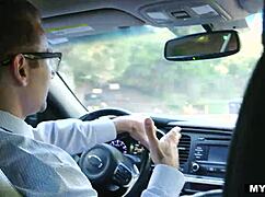 Why is that busty milf riding a young 18+ stud naked?