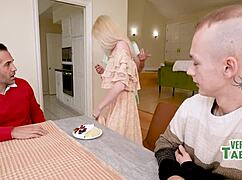 uhh we gotta make sure she's perfect for ya stepson, ya know?