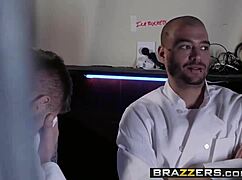 Brazzers - Ava Addams with big tits inspects food and fucks at work