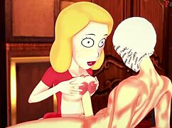 Beth Smith Explores Intimate Moments With Rick In Morty Fantasy