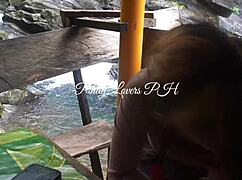 I’m Shocked by Pinay Teen Getting Wild at Public Waterfalls