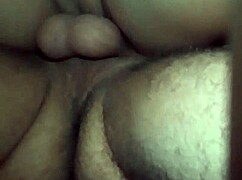 Chubby latina girlfriend gets hard fucking without condom