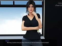 A lot of cum sprayed on my step sister's face