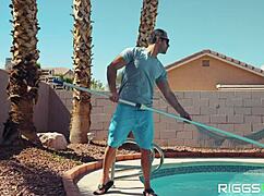 sarah jessie & fit kitty, wanna fuck the pool guy with us? Got cum to swap!